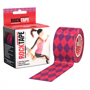 Rocktape Standard Kinesiology Tape 肌肉貼布 (pcs) [Pink Argyle]